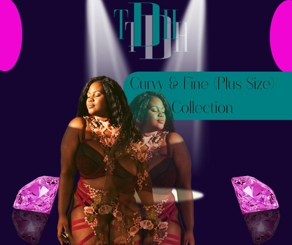 "Curvy and Fine" Plus Sized Collection - The Trap Doll Hou$e Boutique 
