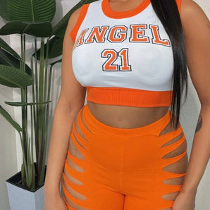 "Angel" Crop Top - The Trap Doll Hou$e Boutique"Angel" Crop Top