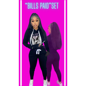 "Bills Paid" Set - The Trap Doll Hou$e Boutique"Bills Paid" Set
