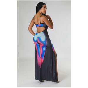 “Body Illusion Hottie” Dress - The Trap Doll Hou$e Boutique “Body Illusion Hottie” Dress