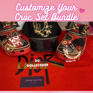Create Your Custom Croc Bundle Set - The Trap Doll Hou$e BoutiqueCreate Your Custom Croc Bundle Set